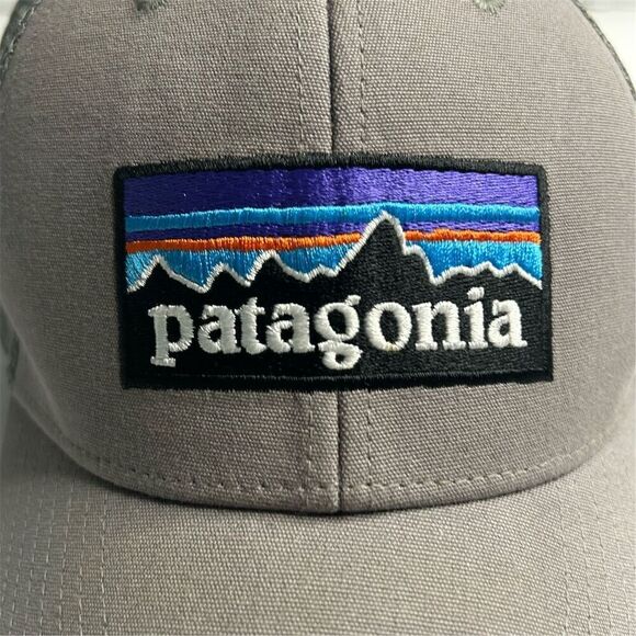 Patagonia Unisex Gray Trucker Cap‎ Snapback Mesh Hat Casual main image 2
